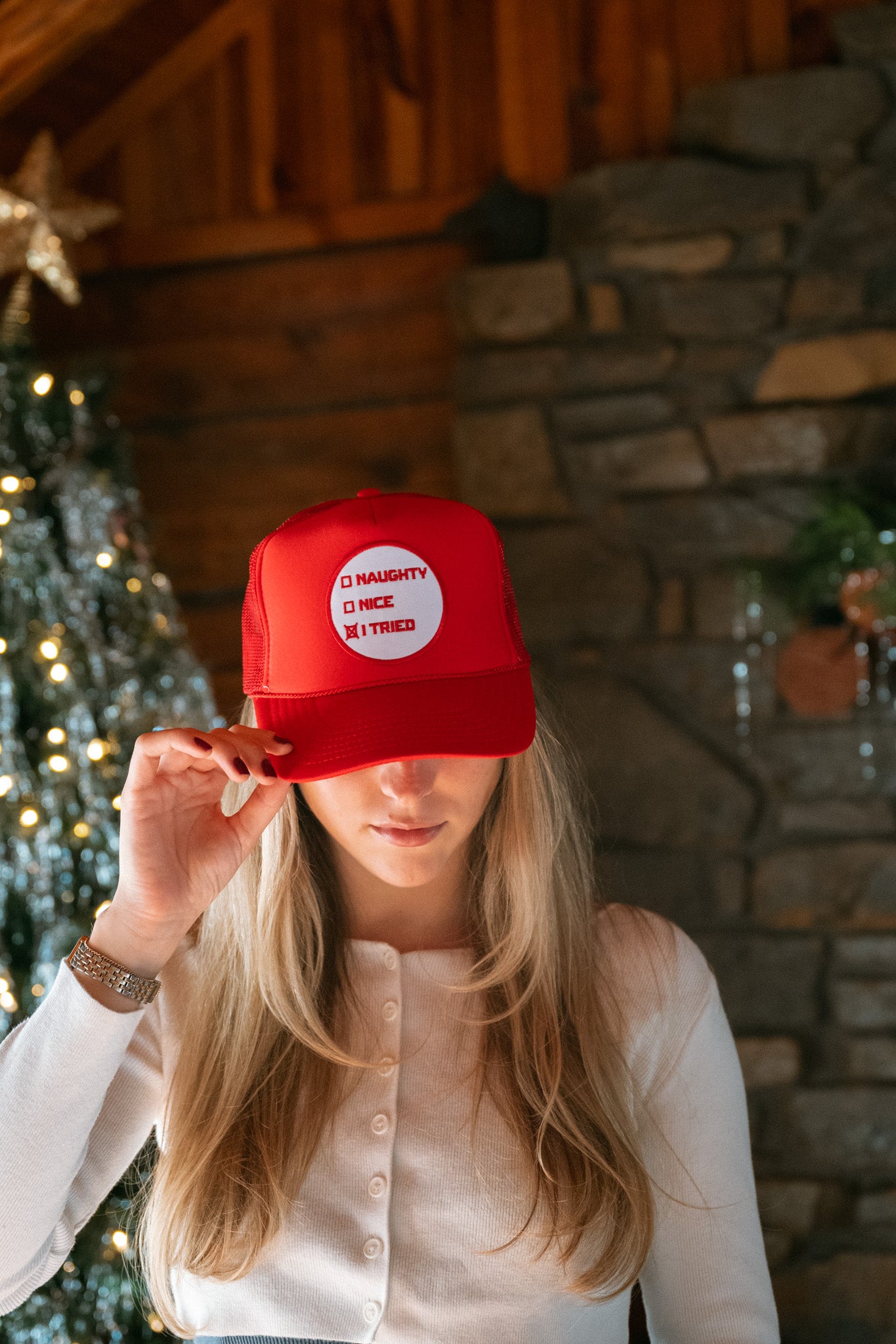Naughty or Nice Hat