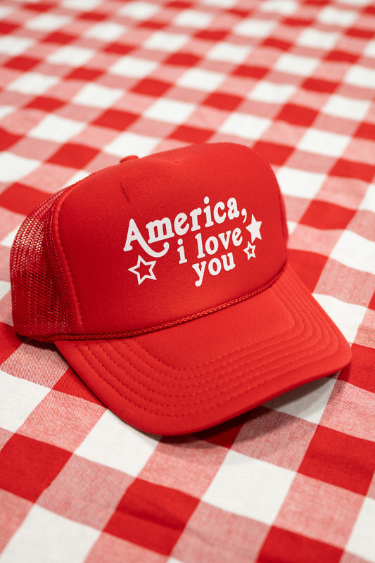 USA Love Hat