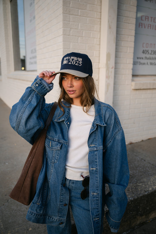 The Sporty Hat - Navy