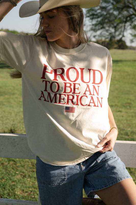 Proud to be American Tee