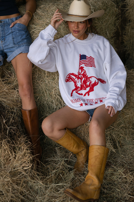 Home of the Cowboy Sweatshirt