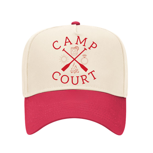 Camp Bride Vintage Hat (CUSTOMIZABLE)