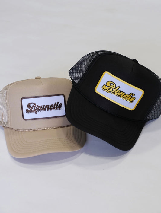 Blondie/Brunette Hat
