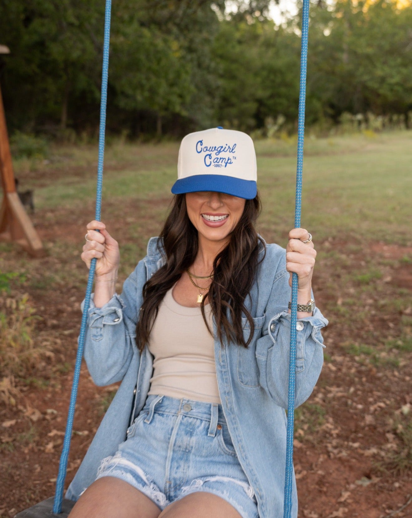 Cowgirl Camp Vintage Hat