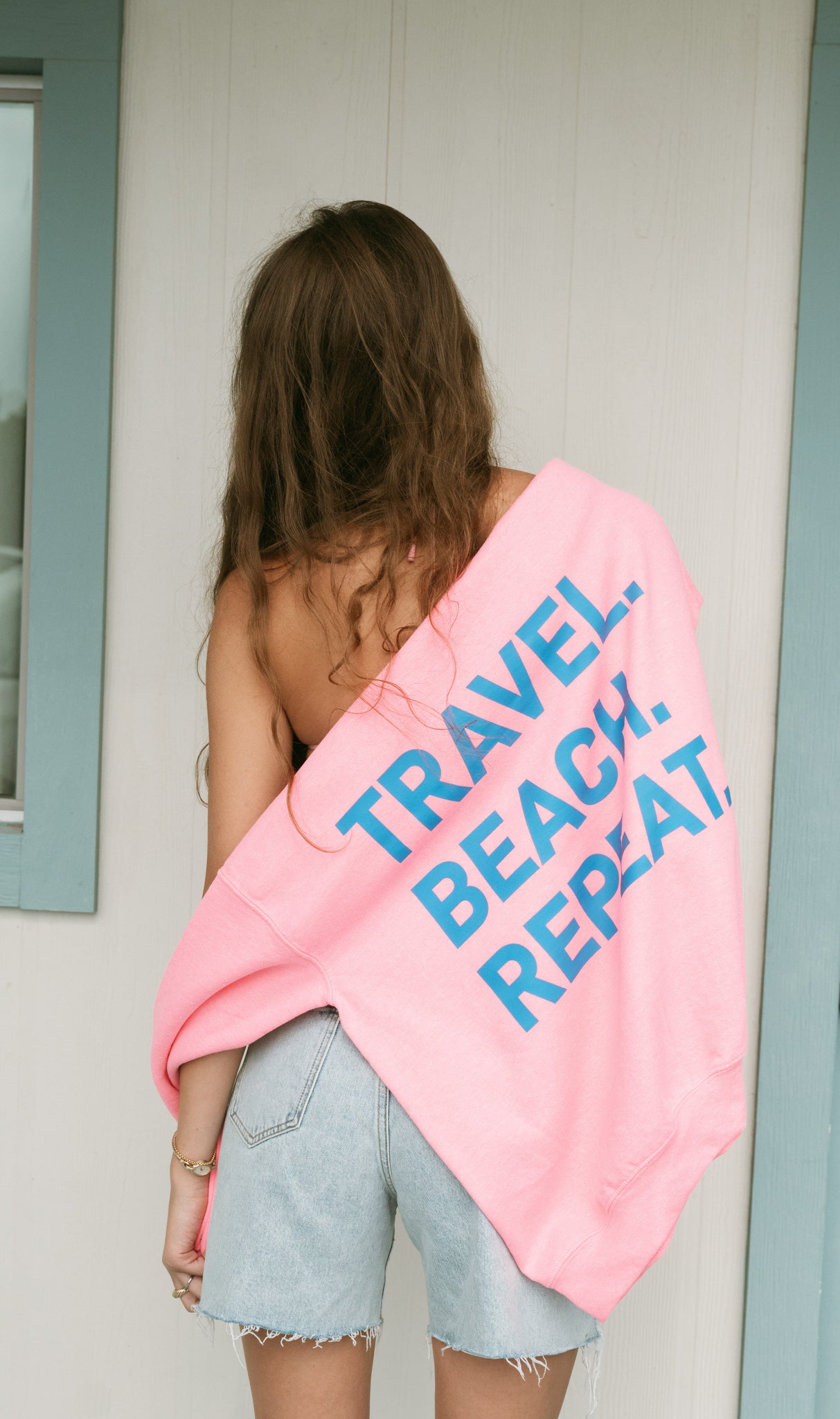 Travel Beach Repeat Sweatshirt