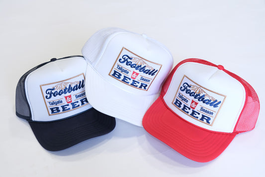 Football & Beer Hat