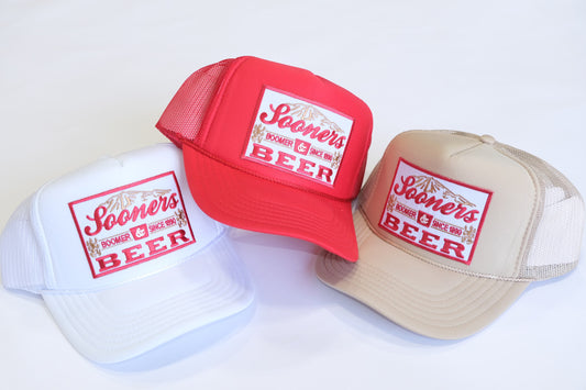 Sooners & Beer Hat