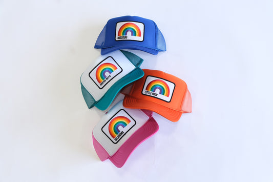 Rainbow Vintage Hat (CUSTOMIZABLE)