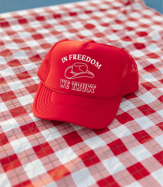 In Freedom We Trust Hat